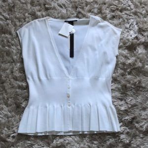 A white button shirt